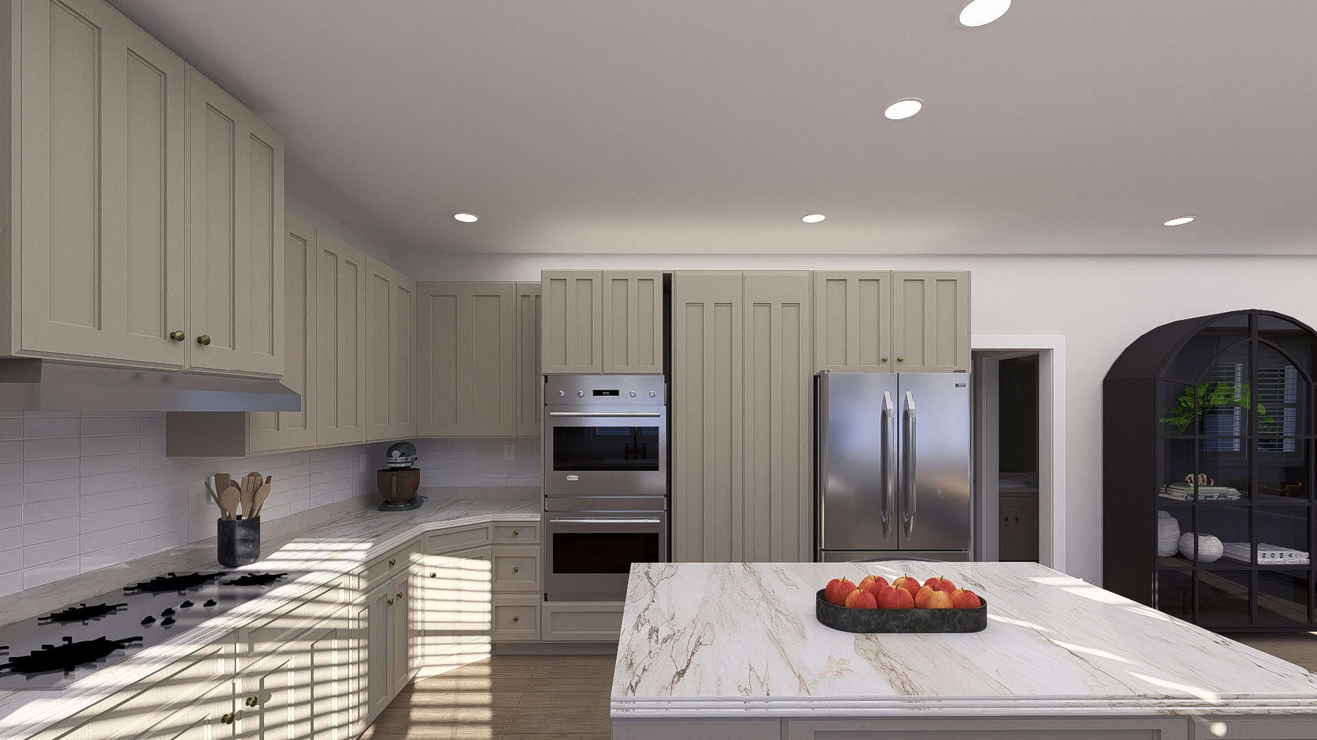 Kitchen: Kitchen Island of this 2-Bedroom,2254 Sq Ft Plan -187-1261