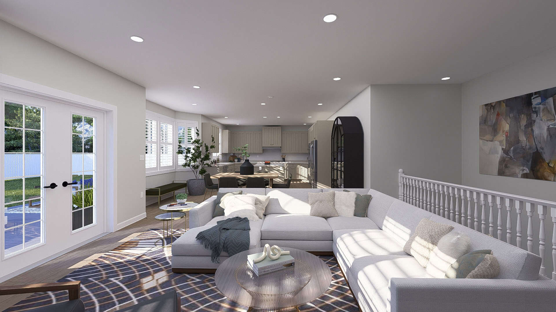 Family Room of this 2-Bedroom,2254 Sq Ft Plan -187-1261