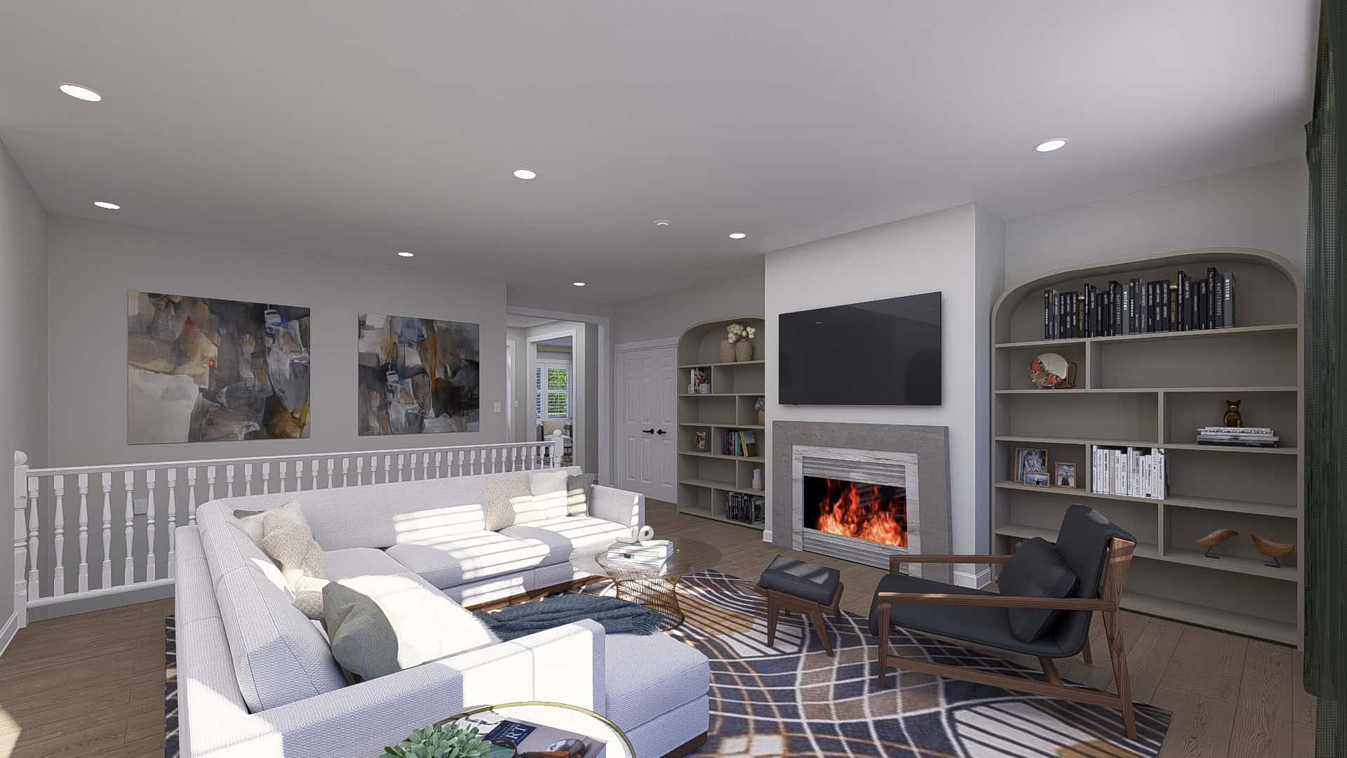 Family Room of this 2-Bedroom,2254 Sq Ft Plan -187-1261