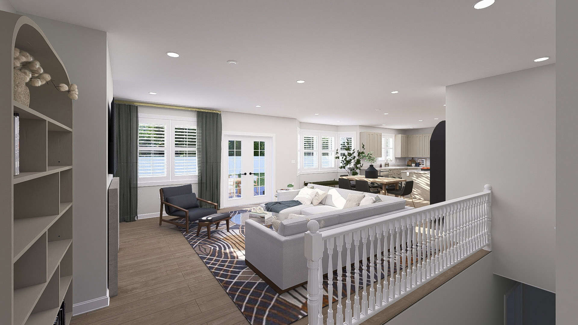 Family Room of this 2-Bedroom,2254 Sq Ft Plan -187-1261