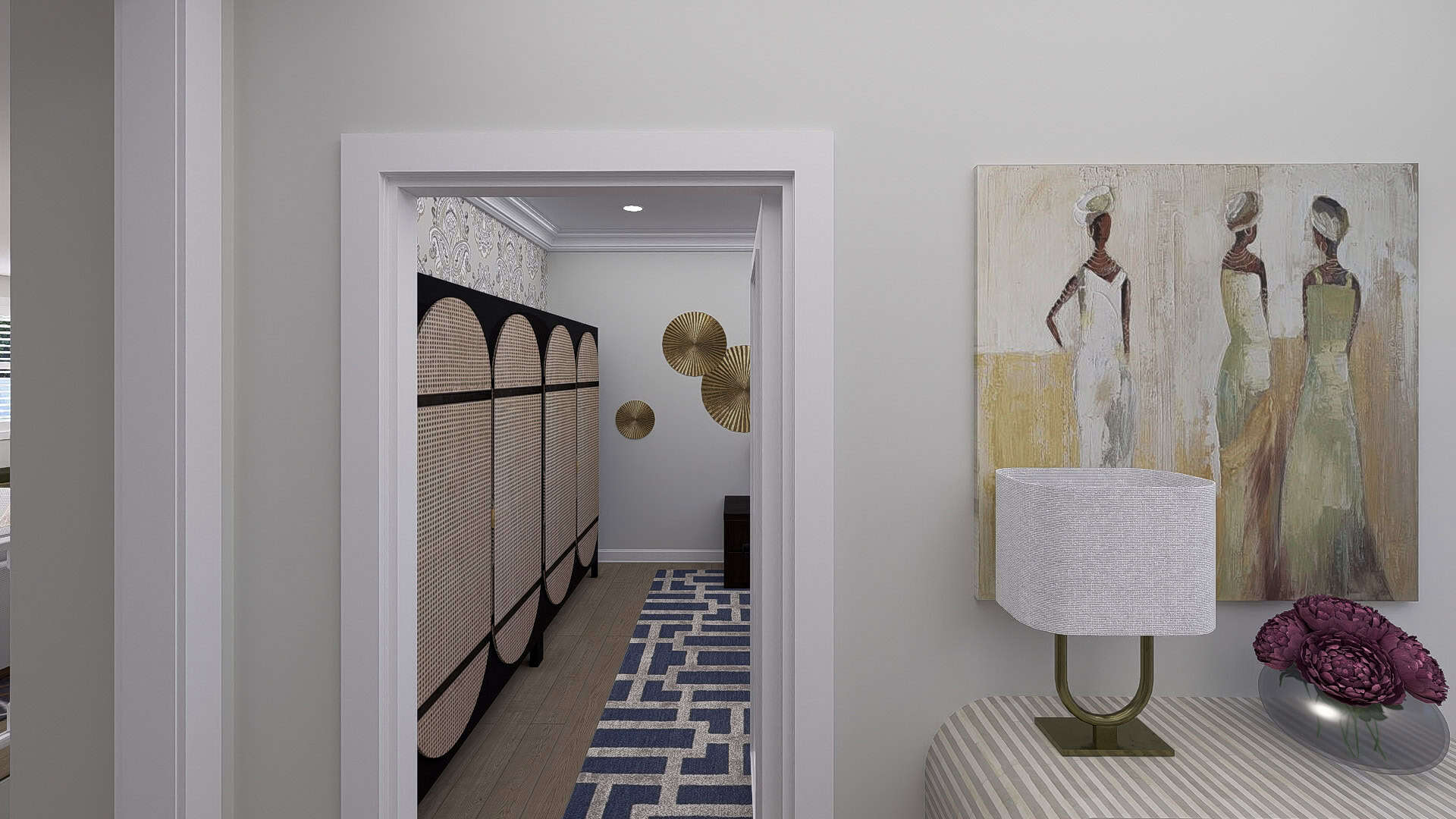 Home Office of this 2-Bedroom,2254 Sq Ft Plan -187-1261