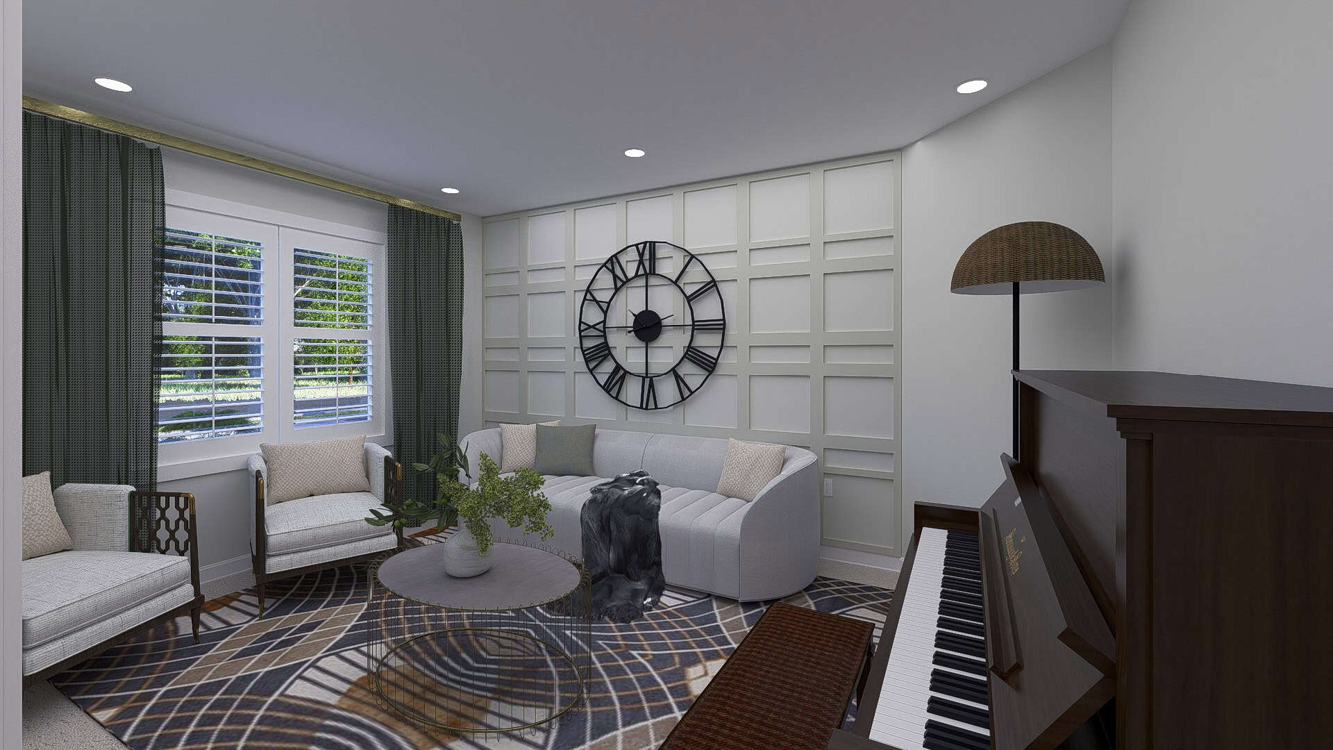 Living Room of this 2-Bedroom,2254 Sq Ft Plan -187-1261