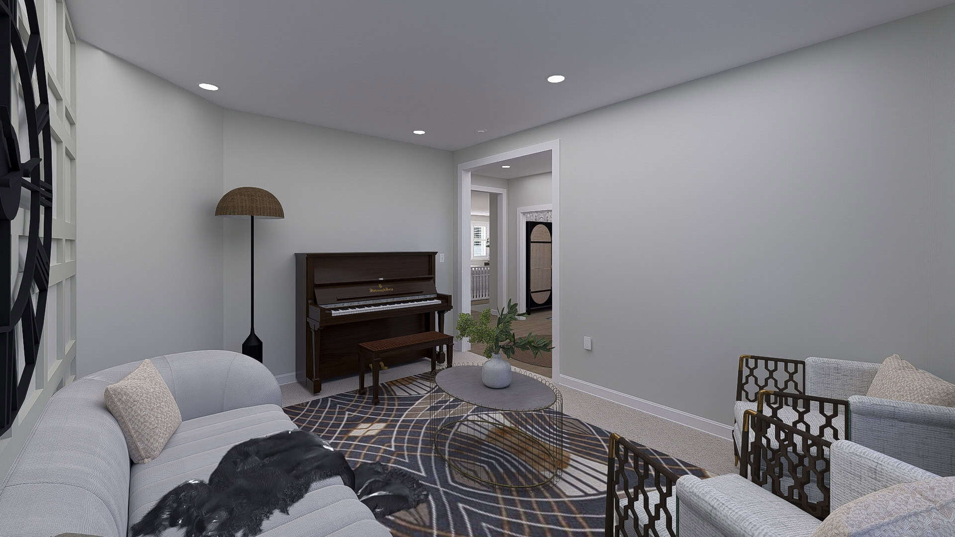 Living Room of this 2-Bedroom,2254 Sq Ft Plan -187-1261