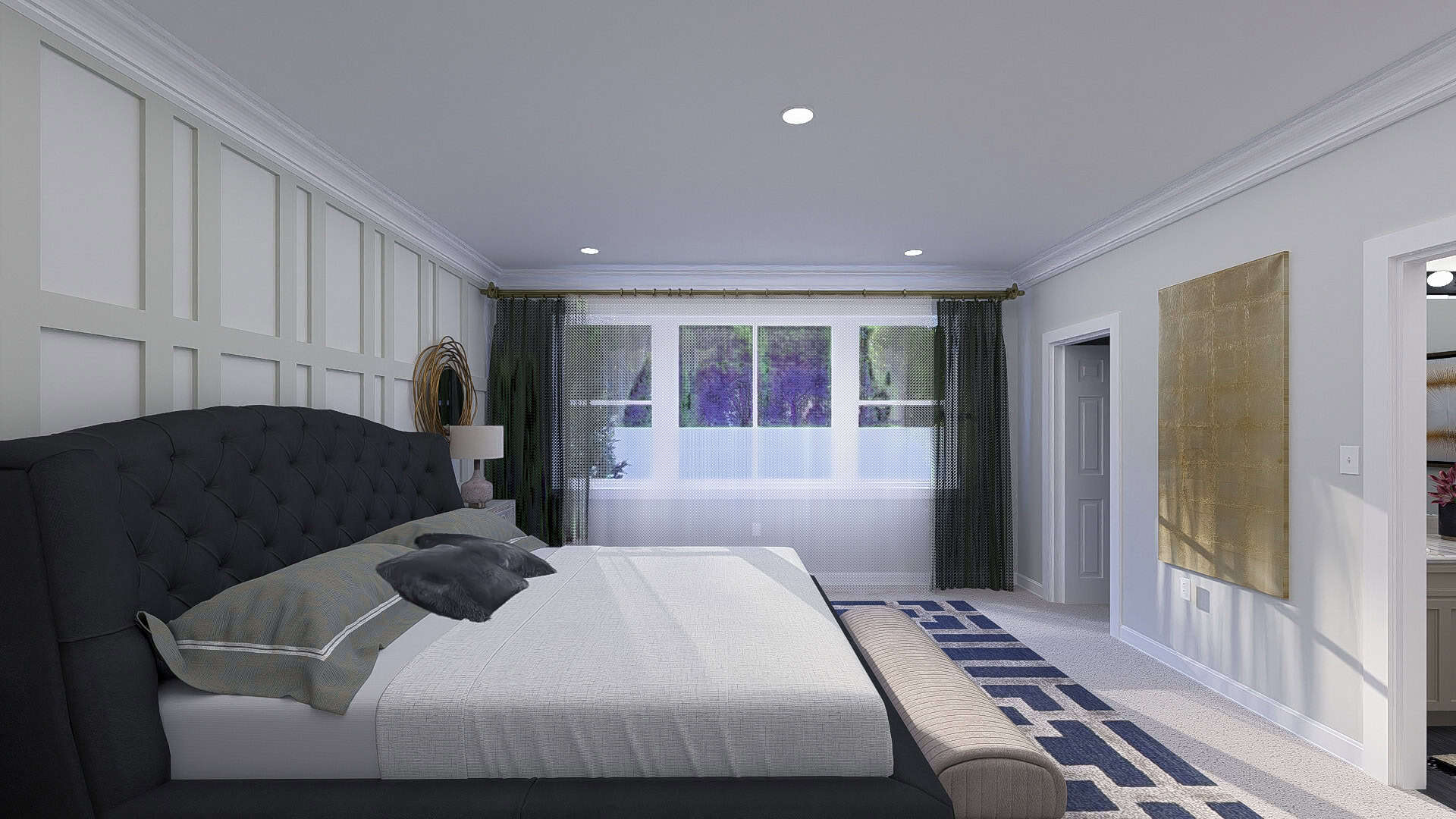 Master Bedroom of this 2-Bedroom,2254 Sq Ft Plan -187-1261
