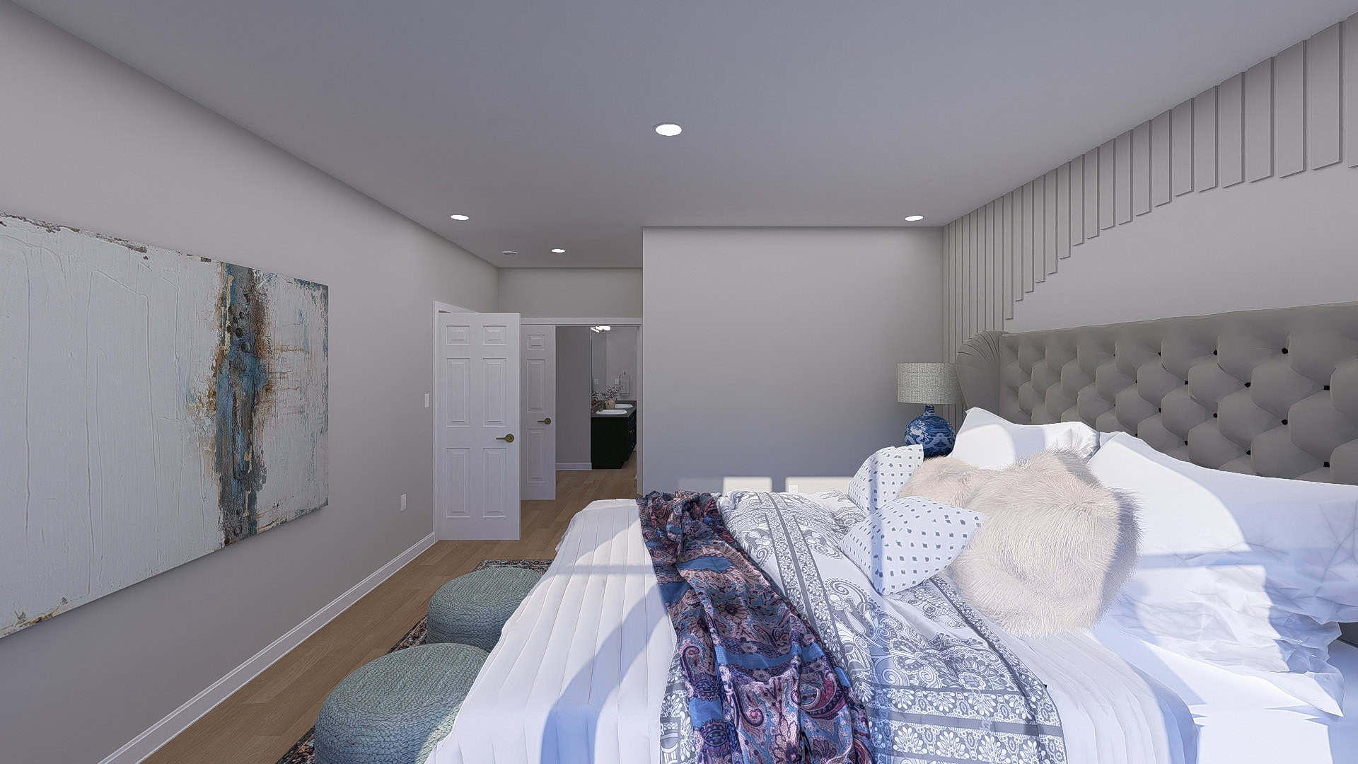 Master Bedroom of this 5-Bedroom,3163 Sq Ft Plan -187-1262