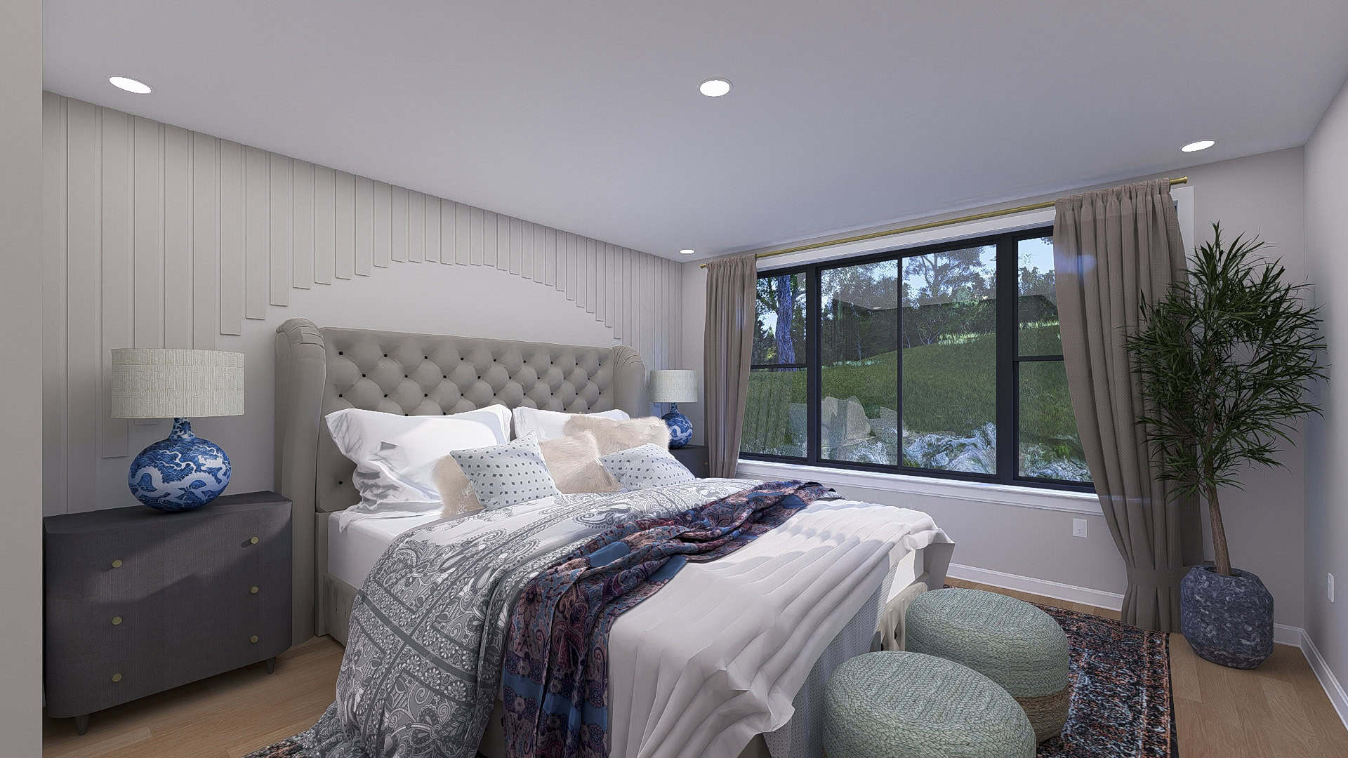 Master Bedroom of this 5-Bedroom,3163 Sq Ft Plan -187-1262