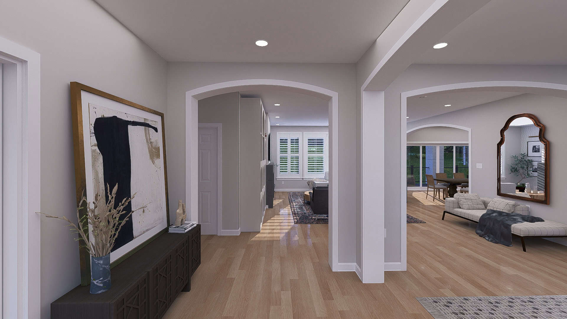 Entry Hall: Foyer of this 5-Bedroom,3163 Sq Ft Plan -187-1262