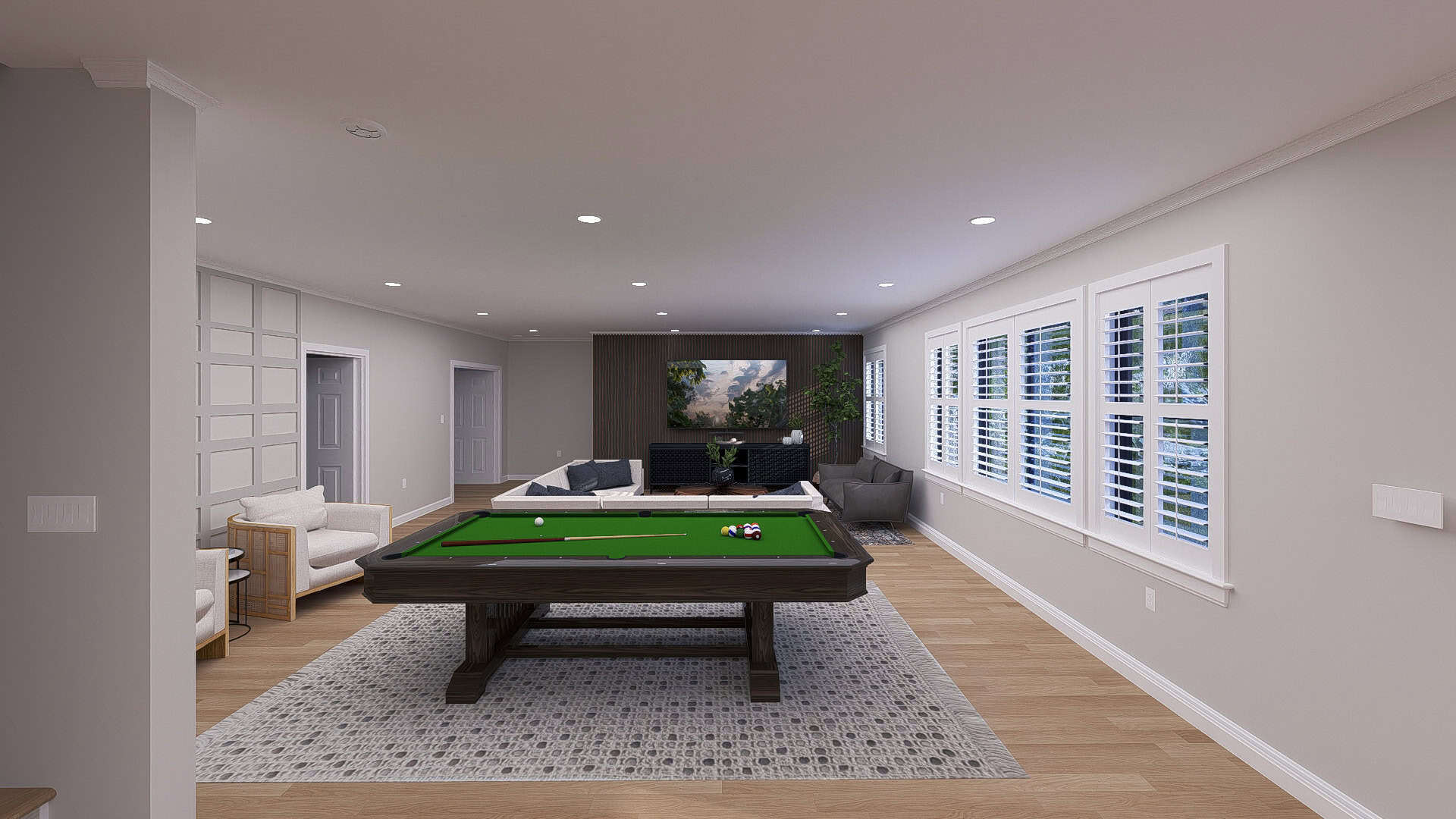 Family Room of this 5-Bedroom,3163 Sq Ft Plan -187-1262