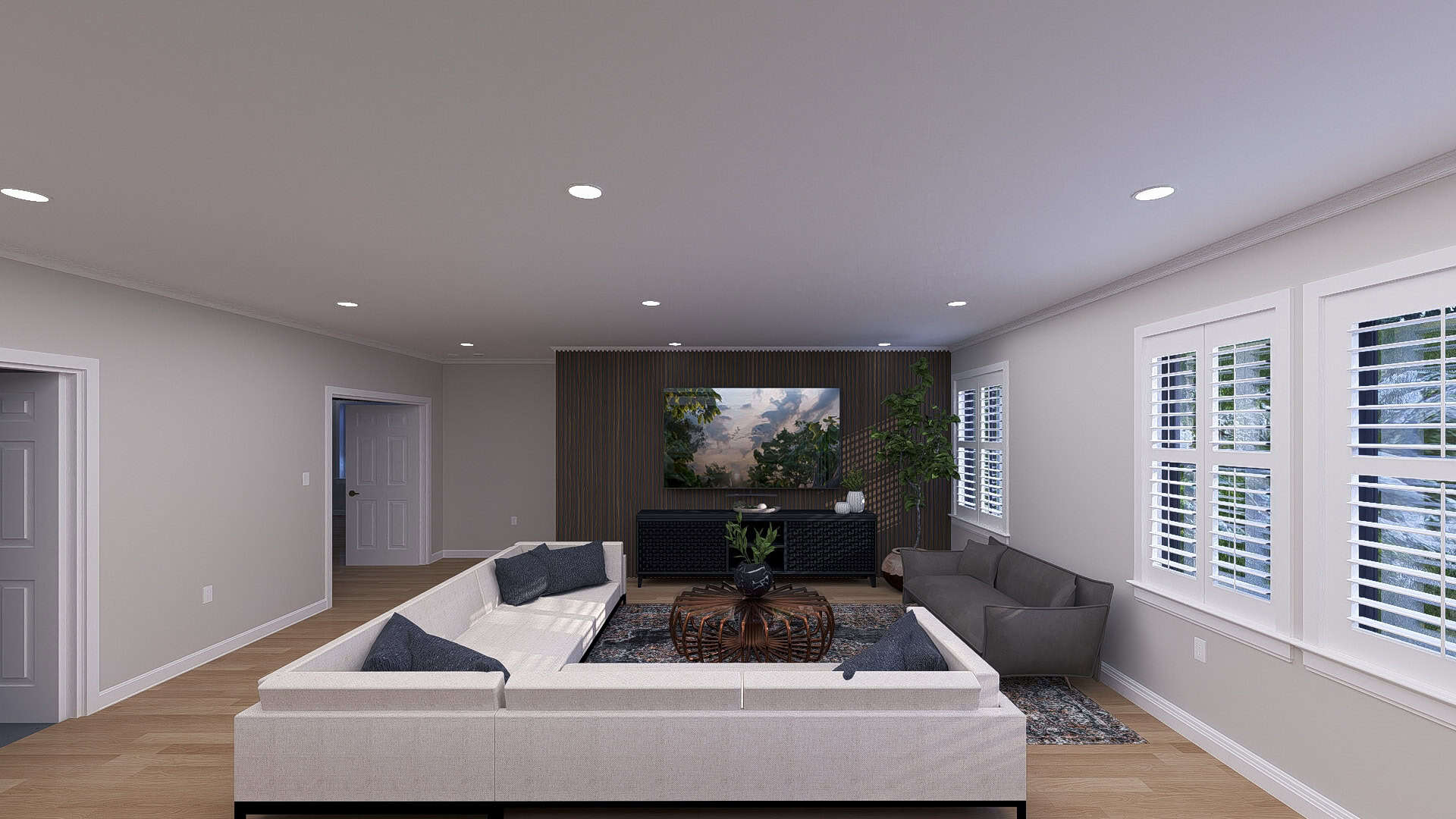 Family Room of this 5-Bedroom,3163 Sq Ft Plan -187-1262