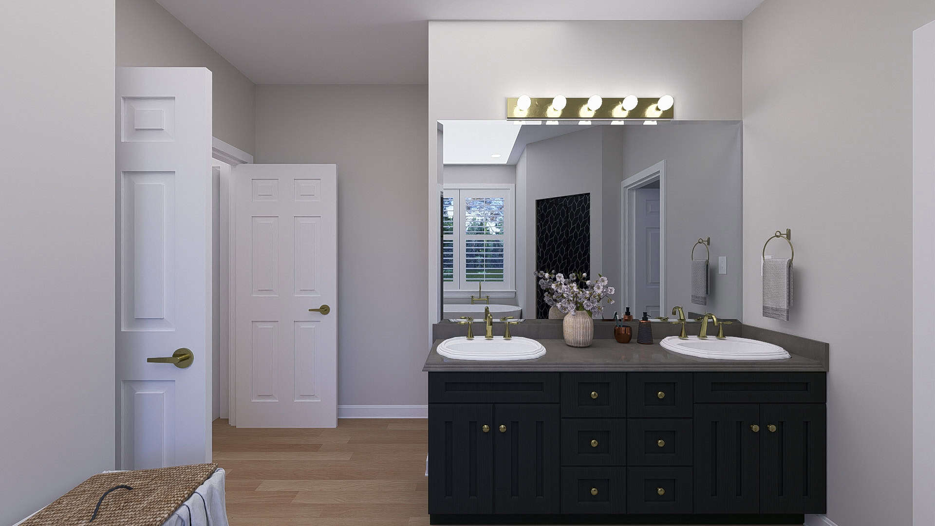 Master Bathroom: Sink/Vanity of this 5-Bedroom,3163 Sq Ft Plan -187-1262