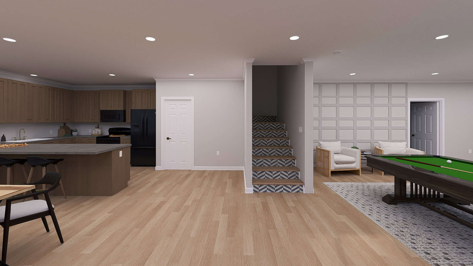 Family Room of this 5-Bedroom,3163 Sq Ft Plan -187-1262