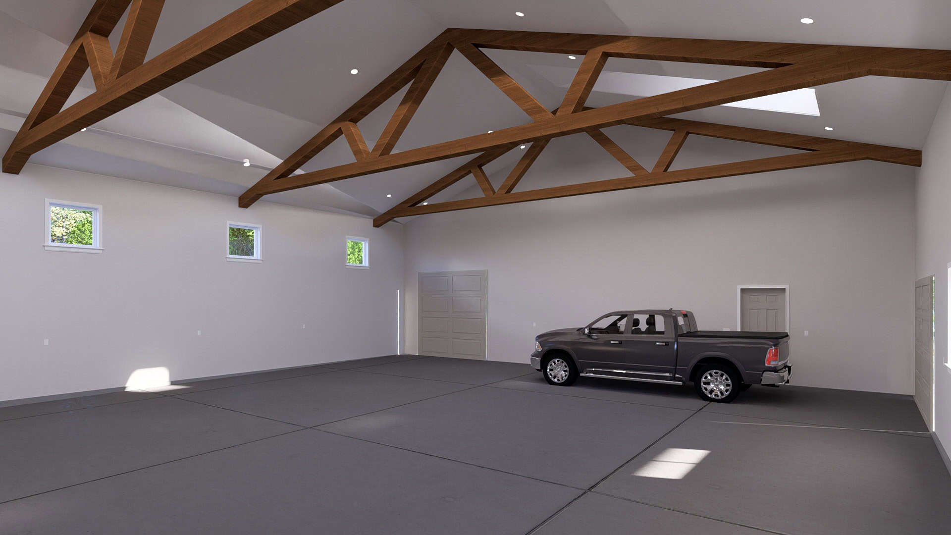 Garage of this 0-Bedroom,1 Sq Ft Plan -187-1263