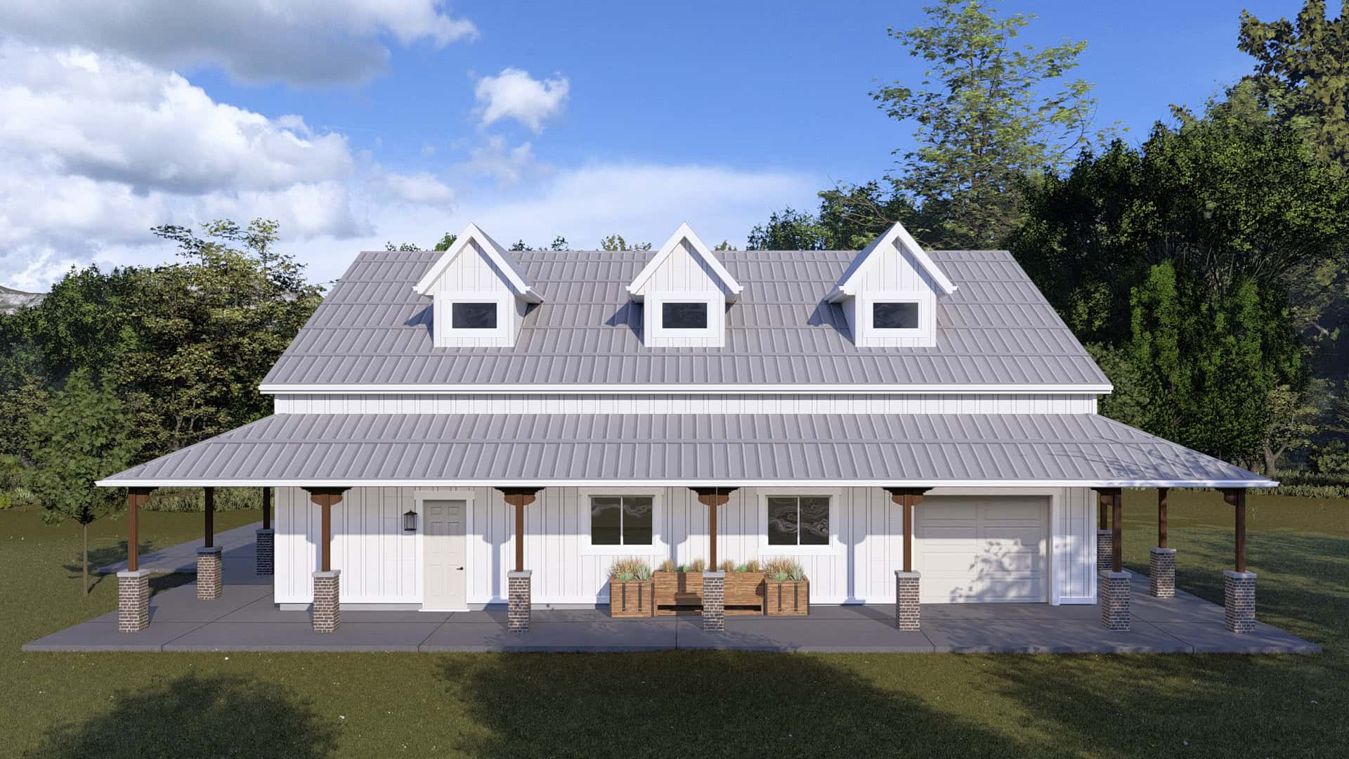 Right Side View of this 0-Bedroom,1 Sq Ft Plan -187-1263