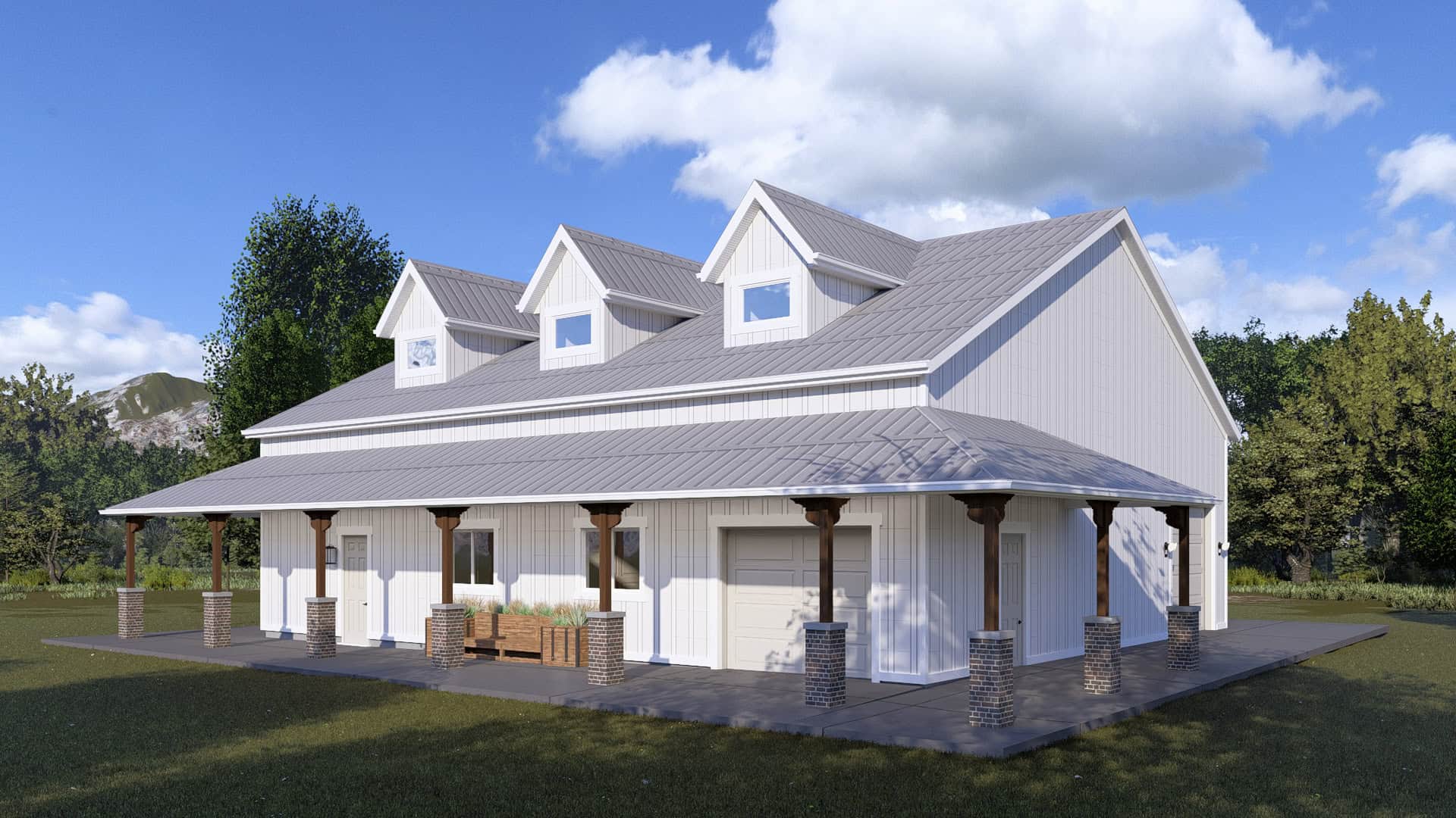 Right Side View of this 0-Bedroom,1 Sq Ft Plan -187-1263