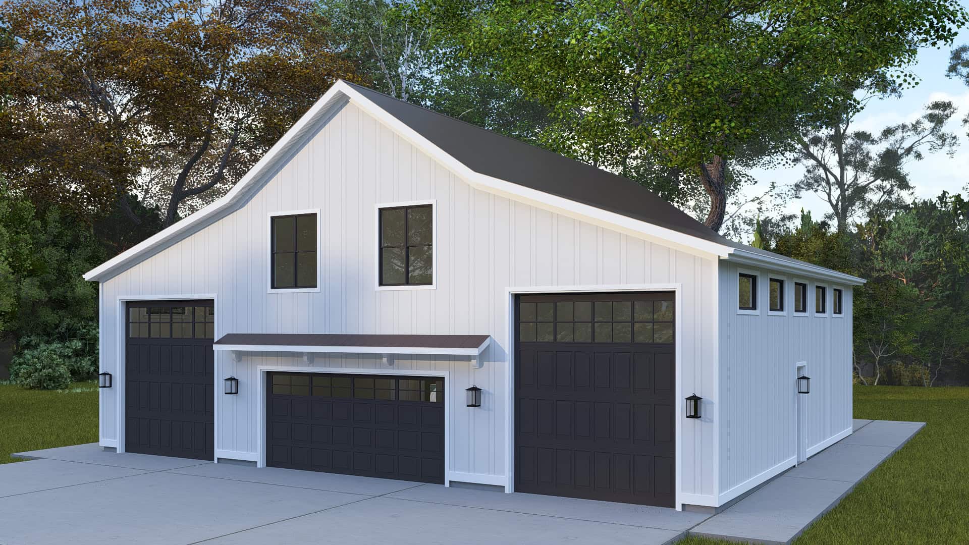 Home Exterior Photograph of this 2-Bedroom,1587 Sq Ft Plan -187-1264