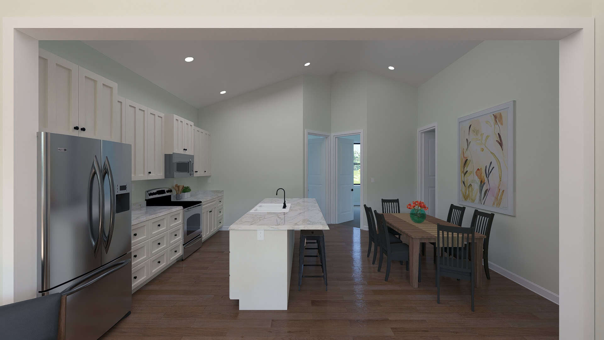 Kitchen of this 2-Bedroom,1587 Sq Ft Plan -187-1264