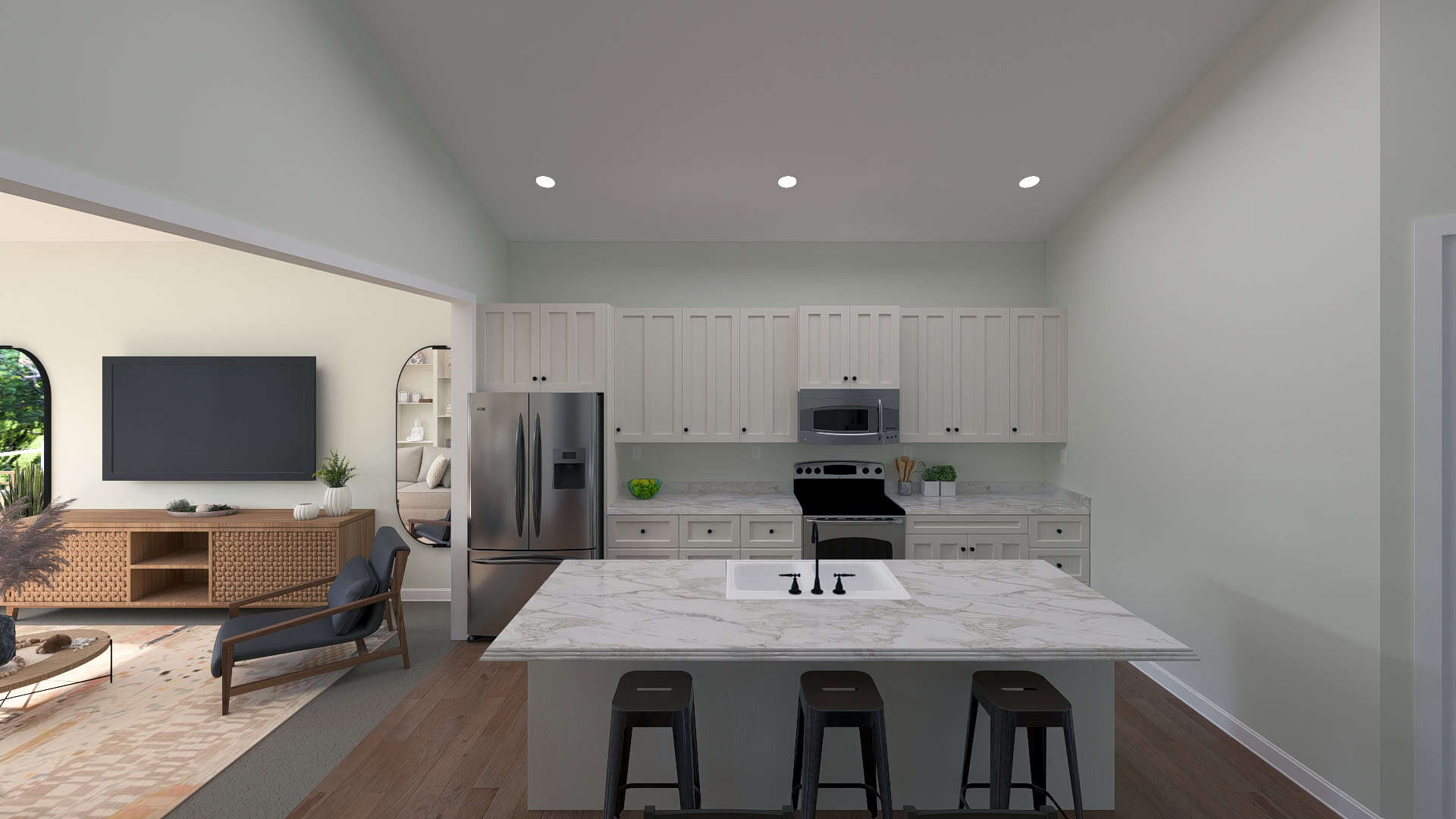 Kitchen of this 2-Bedroom,1587 Sq Ft Plan -187-1264