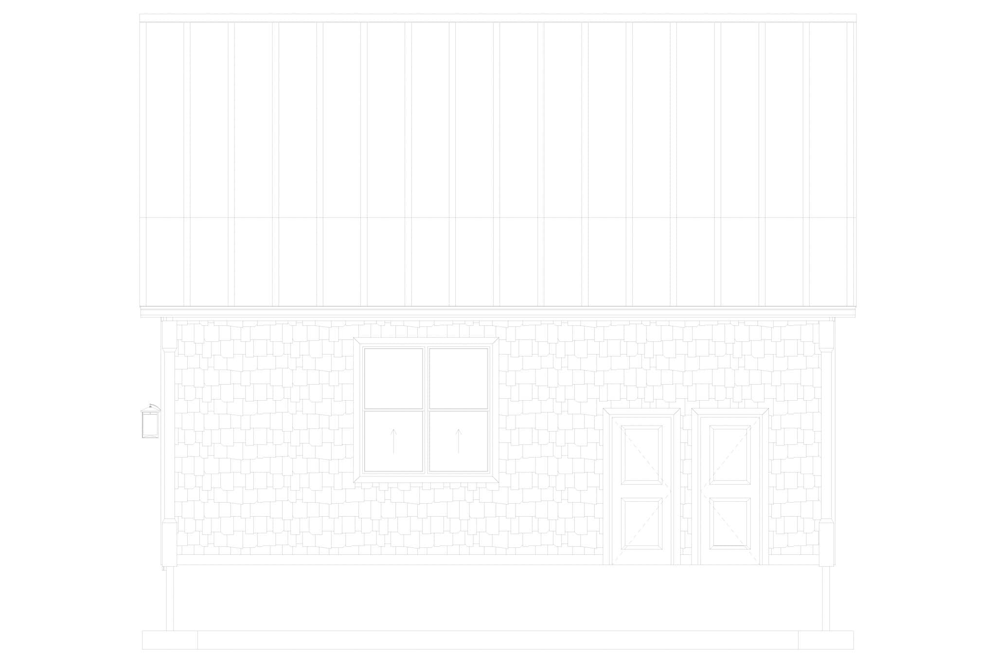 Home Plan Right Elevation of this 0-Bedroom,160 Sq Ft Plan -187-1266