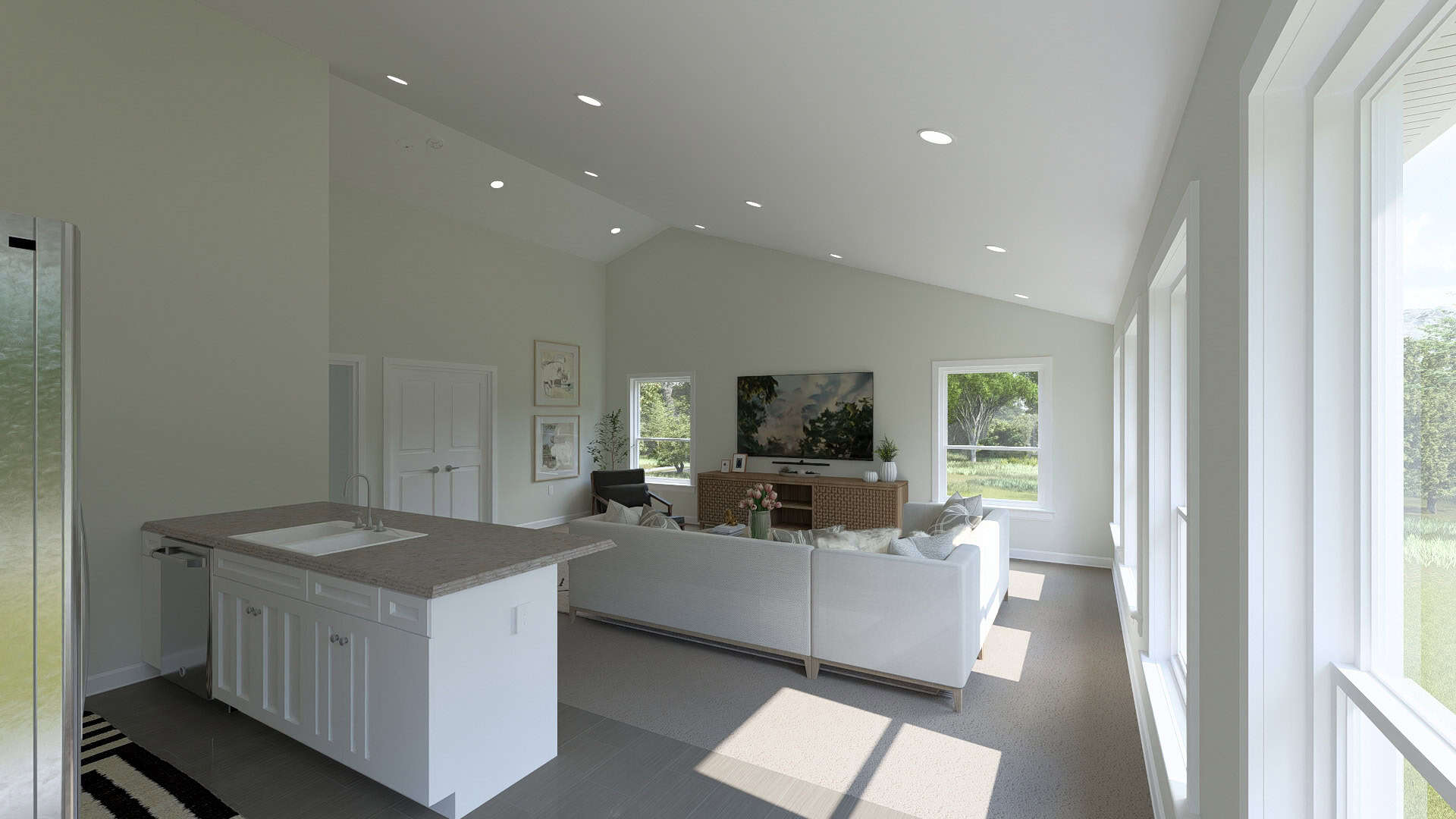 Home Interior Photograph of this 2-Bedroom,1327 Sq Ft Plan -187-1267