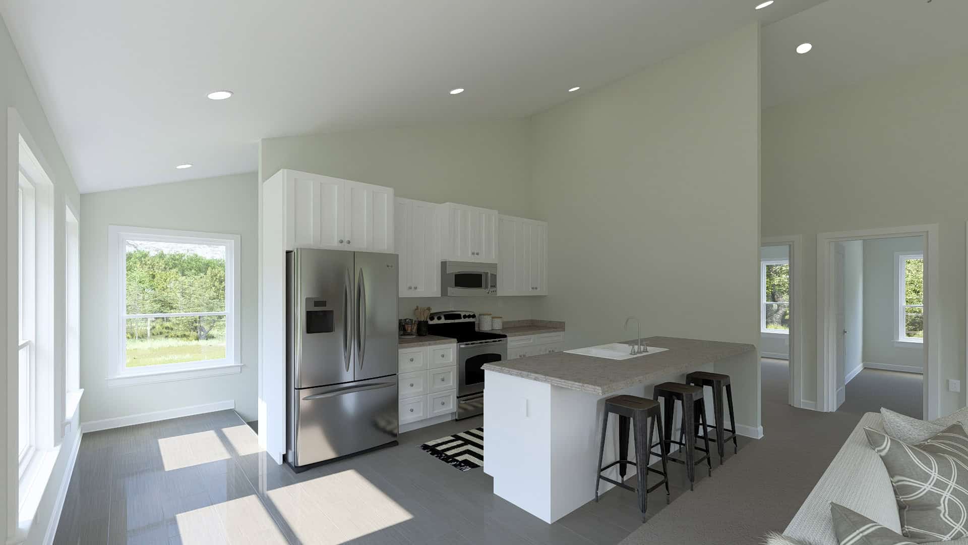 Home Interior Photograph of this 2-Bedroom,1327 Sq Ft Plan -187-1267