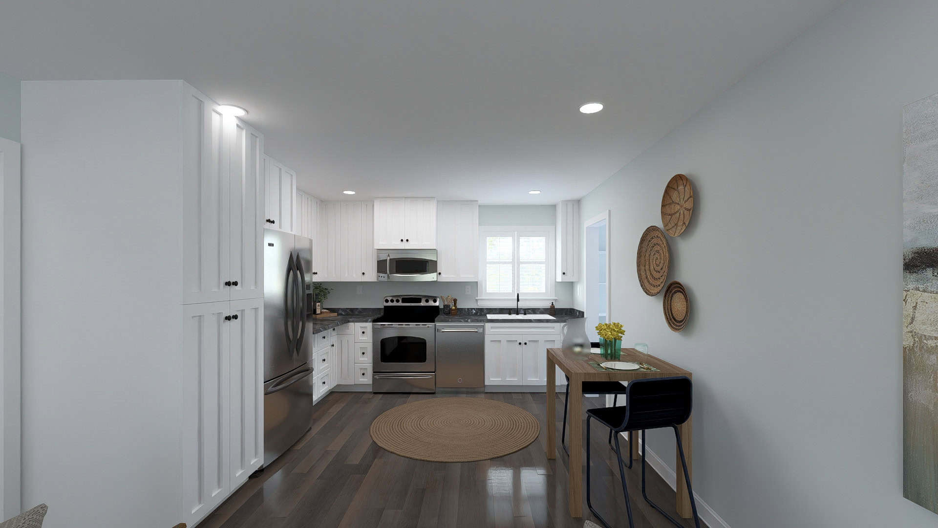 Home Interior Photograph of this 2-Bedroom,945 Sq Ft Plan -187-1268