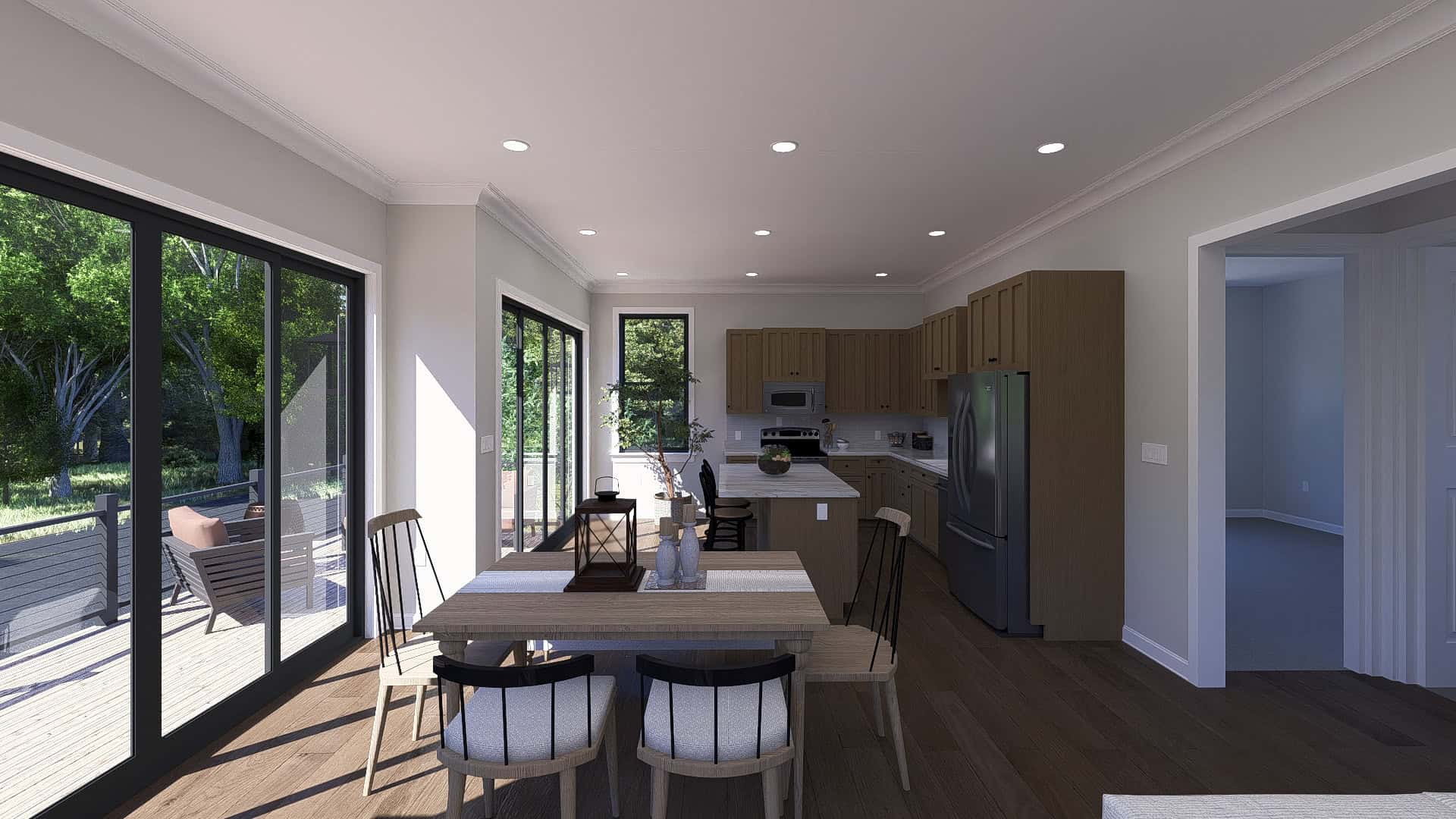 Home Interior Photograph of this 2-Bedroom,1104 Sq Ft Plan -187-1269