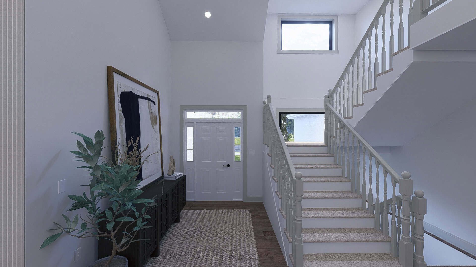 Entry Hall: Foyer of this 6-Bedroom,5195 Sq Ft Plan -187-1272