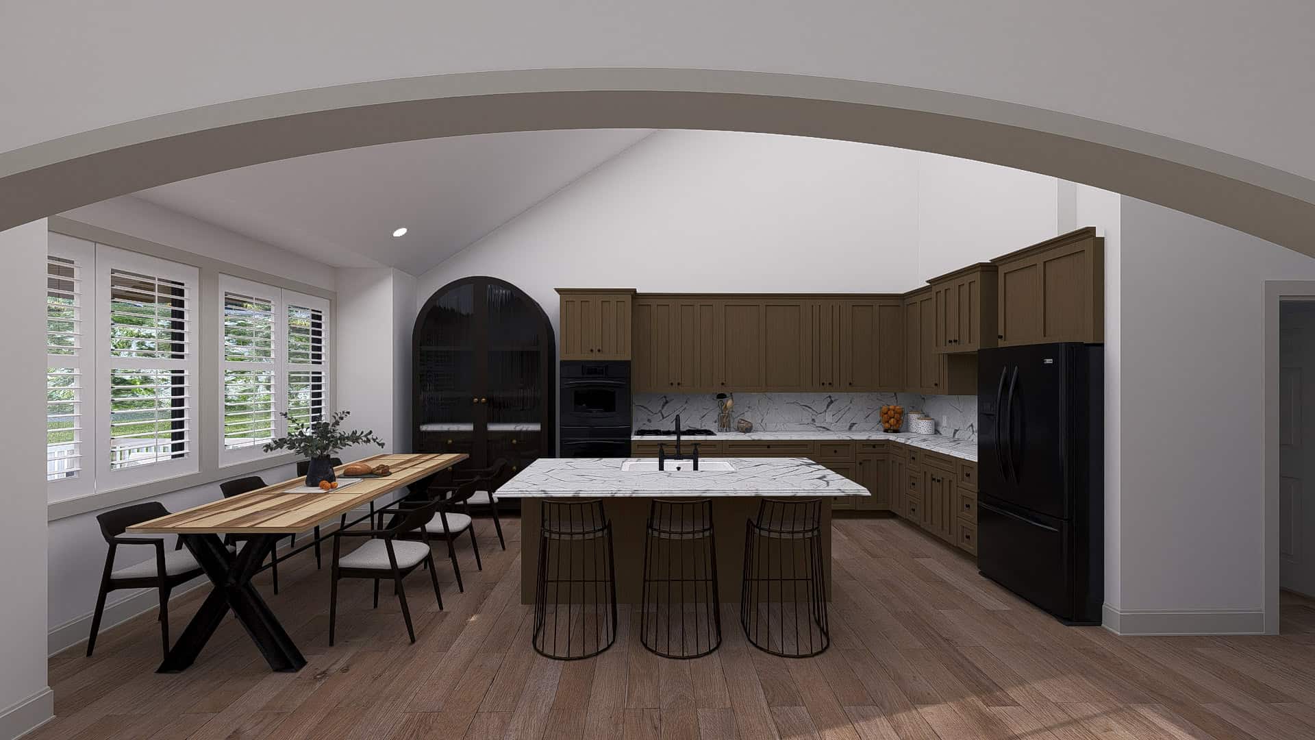 Kitchen of this 6-Bedroom,5195 Sq Ft Plan -187-1272