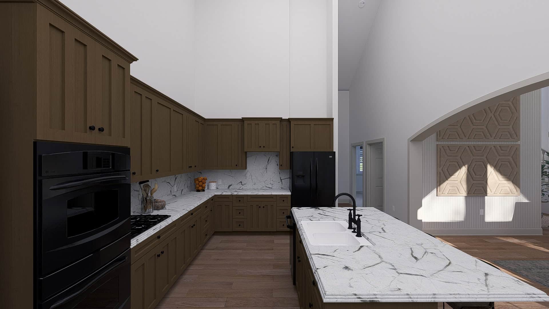 Kitchen of this 6-Bedroom,5195 Sq Ft Plan -187-1272