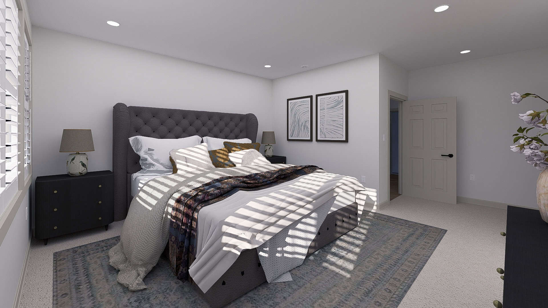 Bedroom of this 6-Bedroom,5195 Sq Ft Plan -187-1272
