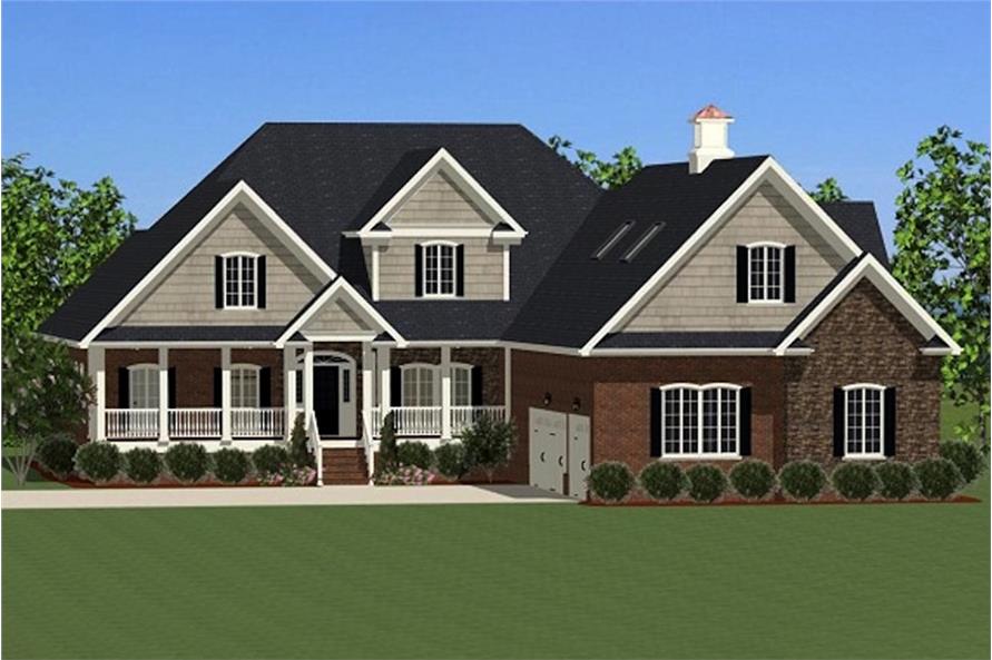 Plan 189 1003 4 Bdrm 3 141 Sq  Ft  Colonial Home 