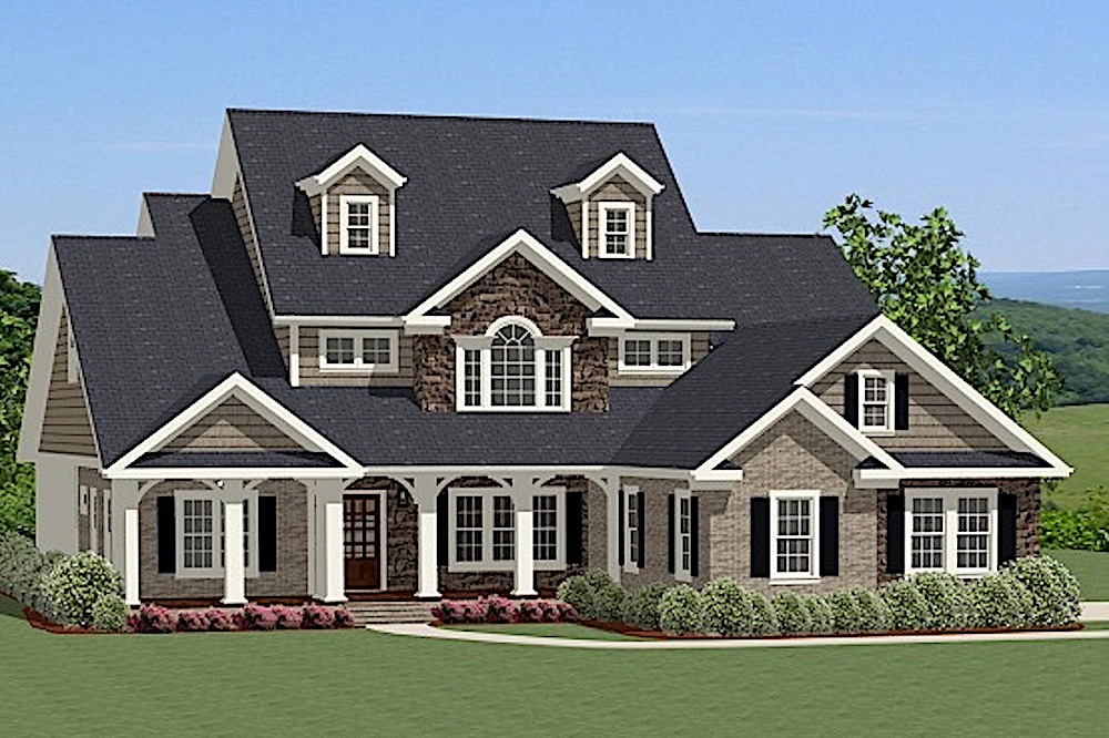 Farmhouse Home 4 Bdrm 2 880 Sq Ft Plan 189 1016 