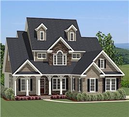 House Plan #189-1013: 5 Bdrm, 3,263 Sq Ft Colonial Home | ThePlanCollection