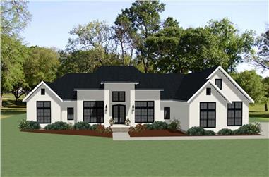 Country Home Plan - 4 Bedrms, 4.5 Baths - 3329 Sq Ft - #189-1145