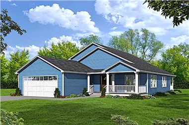 3-Bedroom, 2316 Sq Ft Farmhouse House - Plan #191-1028 - Front Exterior