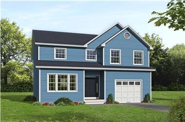 4-Bedroom, 2271 Sq Ft Farmhouse House - Plan #191-1030 - Front Exterior