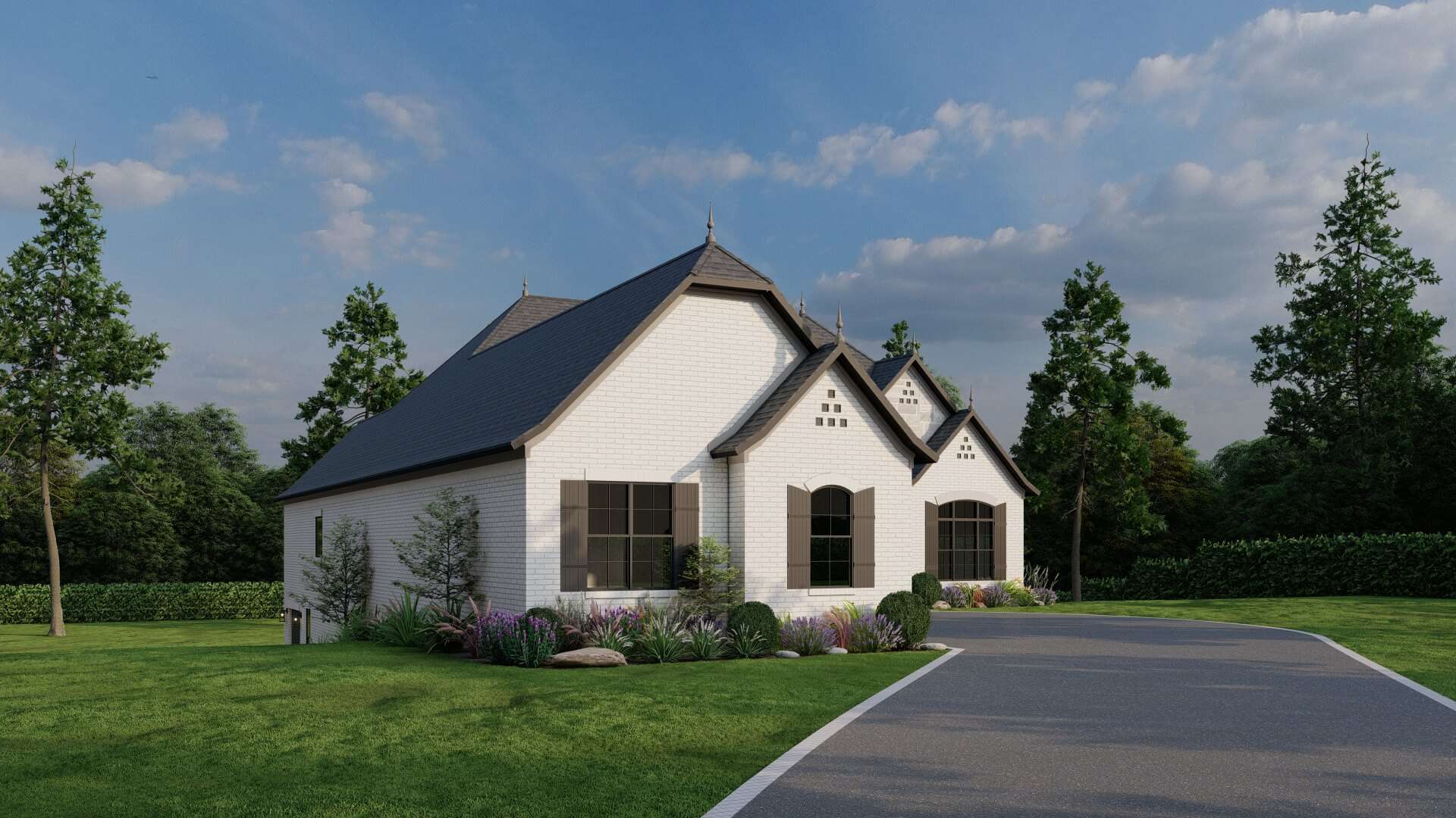Left Side View of this 4-Bedroom,4035 Sq Ft Plan -193-1001