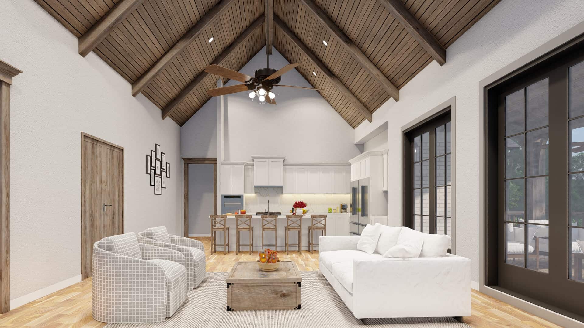 Great Room of this 4-Bedroom,4035 Sq Ft Plan -193-1001