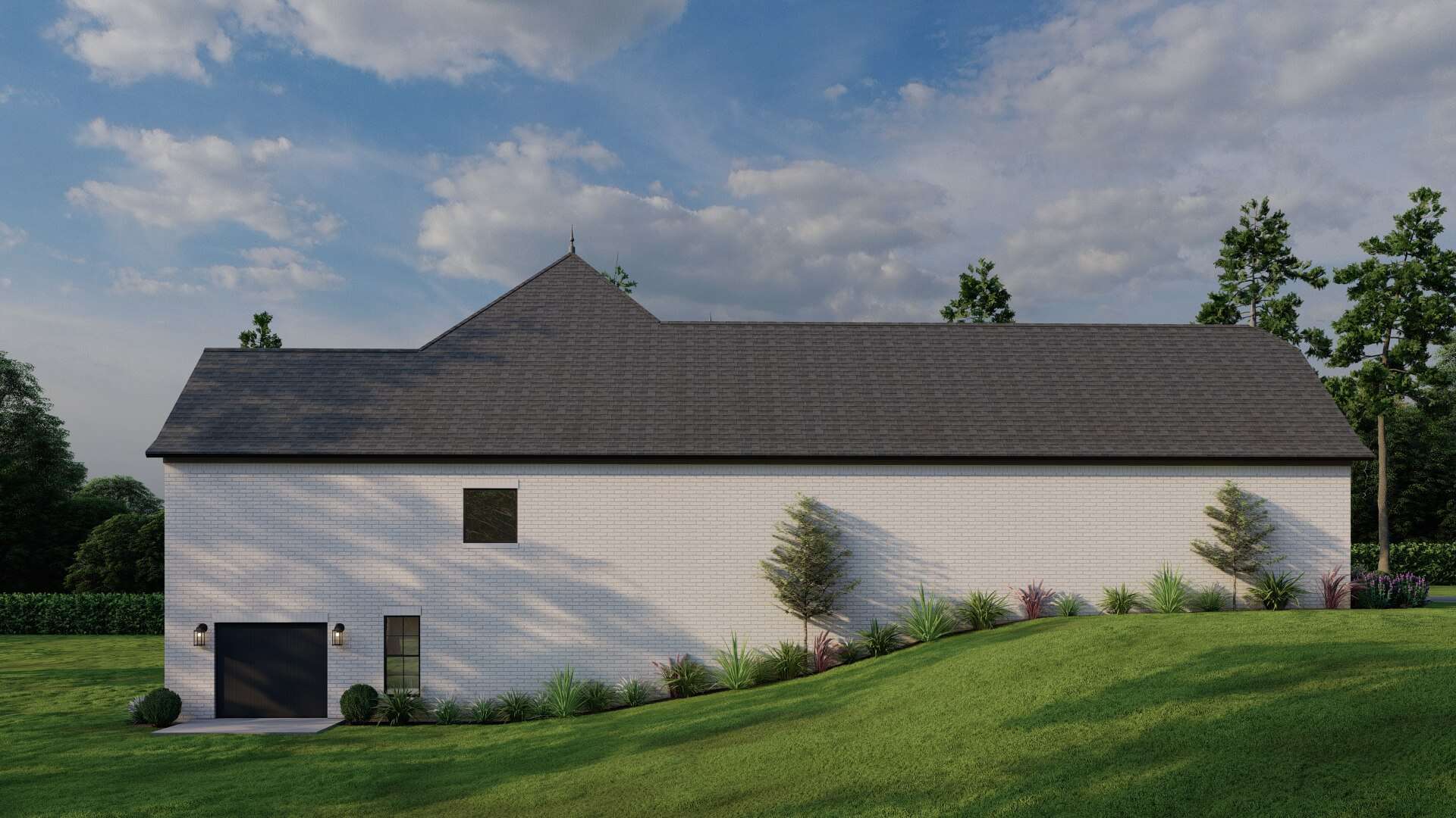 Left Side View of this 4-Bedroom,4035 Sq Ft Plan -193-1001