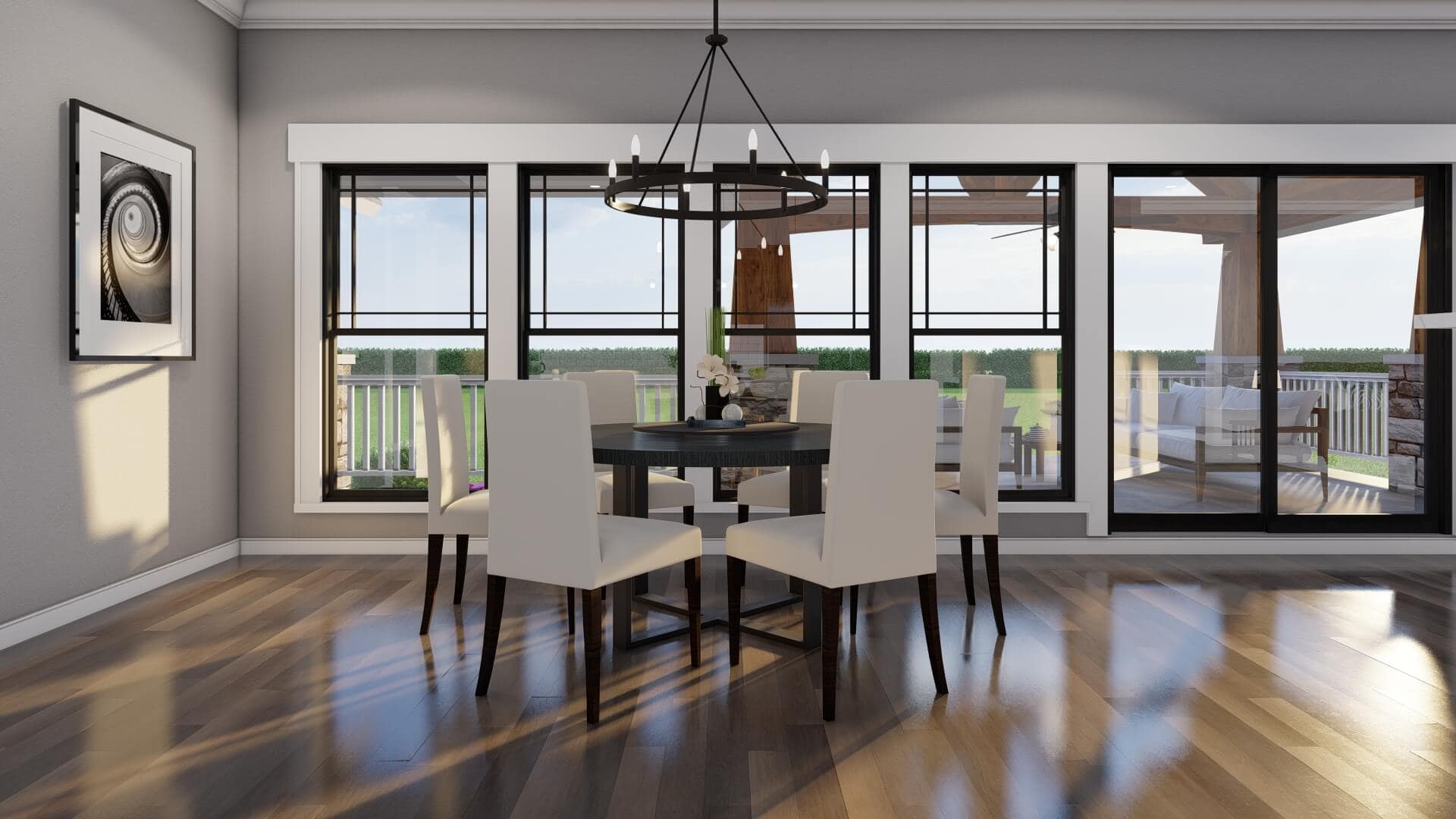 Dining Room of this 4-Bedroom,3925 Sq Ft Plan -193-1028