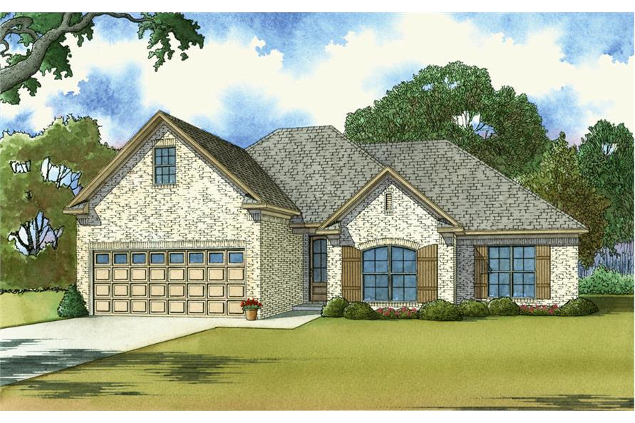 Right View of this 3-Bedroom,1640 Sq Ft Plan -193-1033