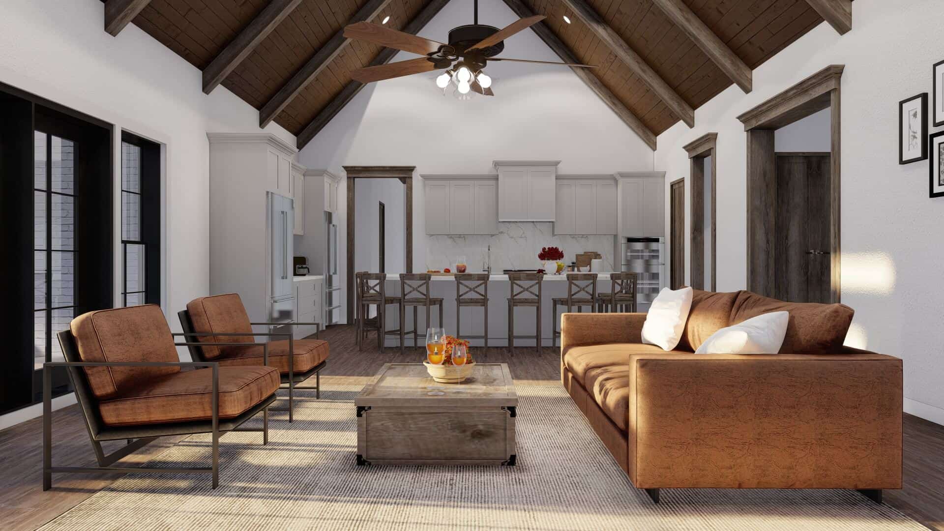 Great Room of this 3-Bedroom,2410 Sq Ft Plan -193-1034