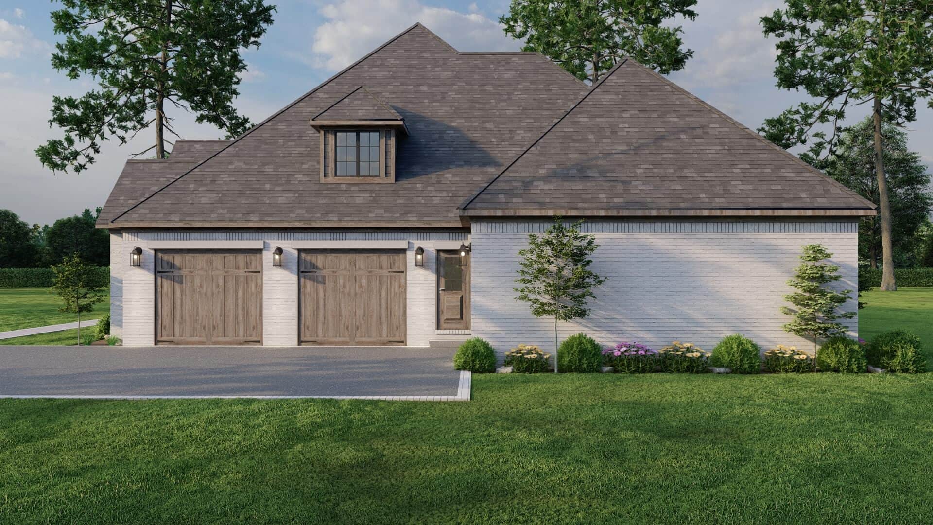 Right Side View of this 3-Bedroom,2410 Sq Ft Plan -193-1034