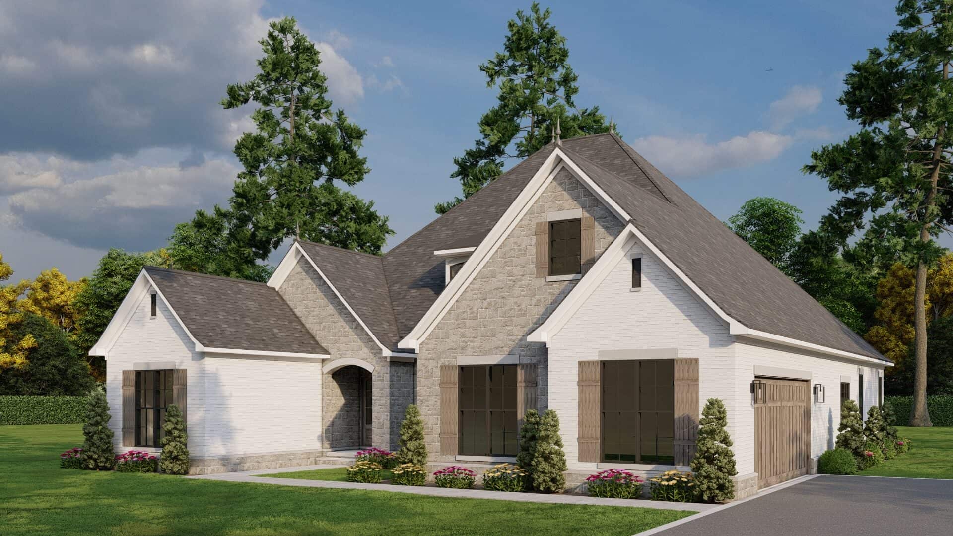 Right Side View of this 4-Bedroom,2640 Sq Ft Plan -193-1043