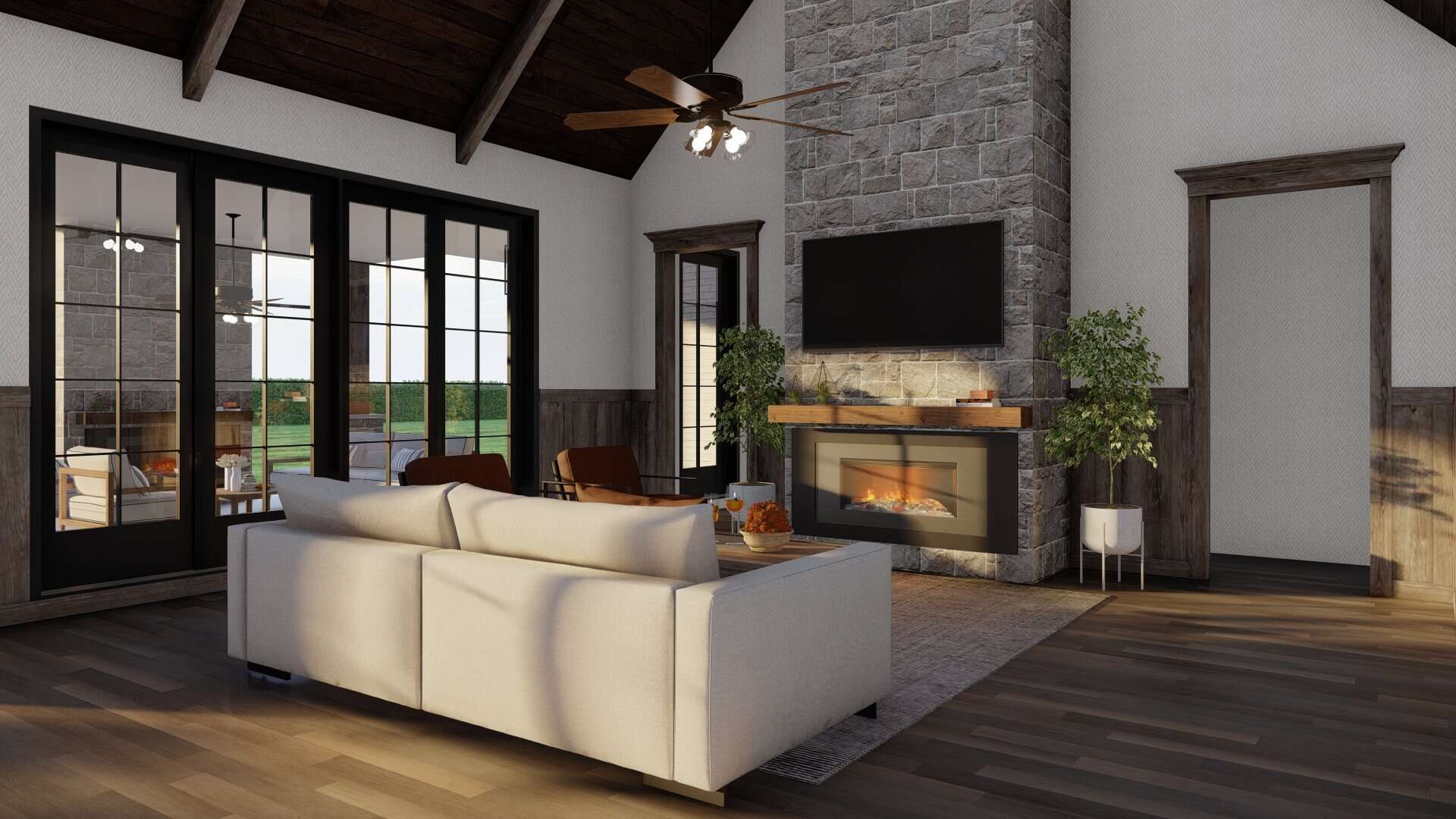 Great Room of this 4-Bedroom,2640 Sq Ft Plan -193-1043