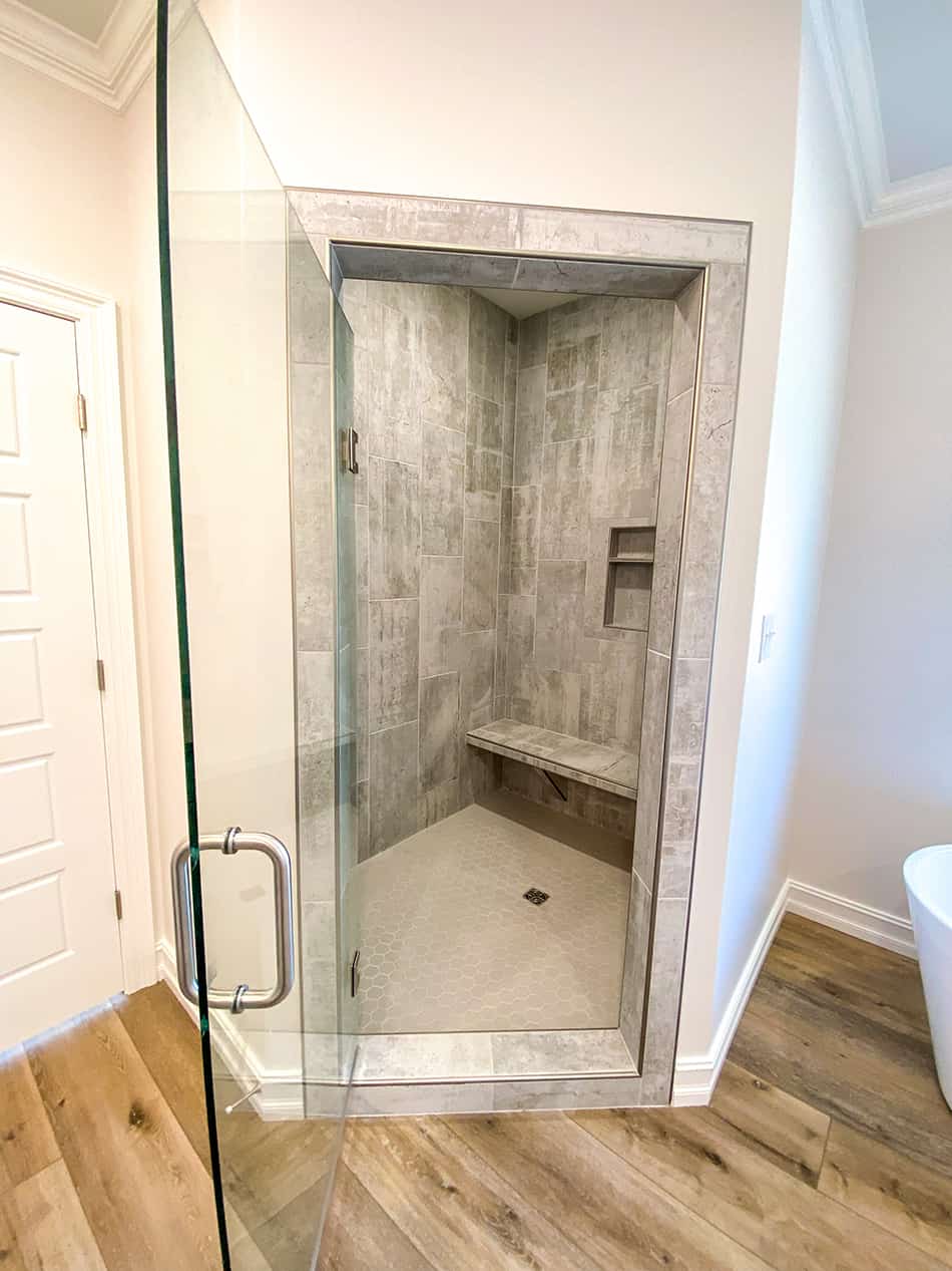 Master Bathroom: Shower of this 4-Bedroom,2126 Sq Ft Plan -193-1045