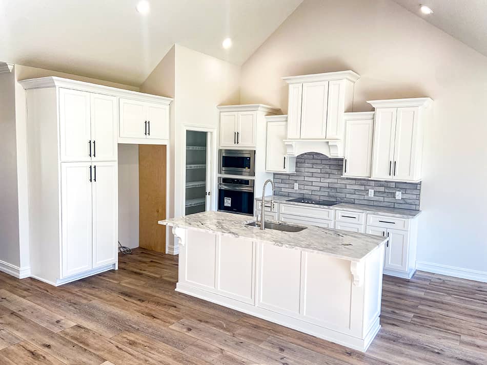 Kitchen: Kitchen Island of this 4-Bedroom,2126 Sq Ft Plan -193-1045