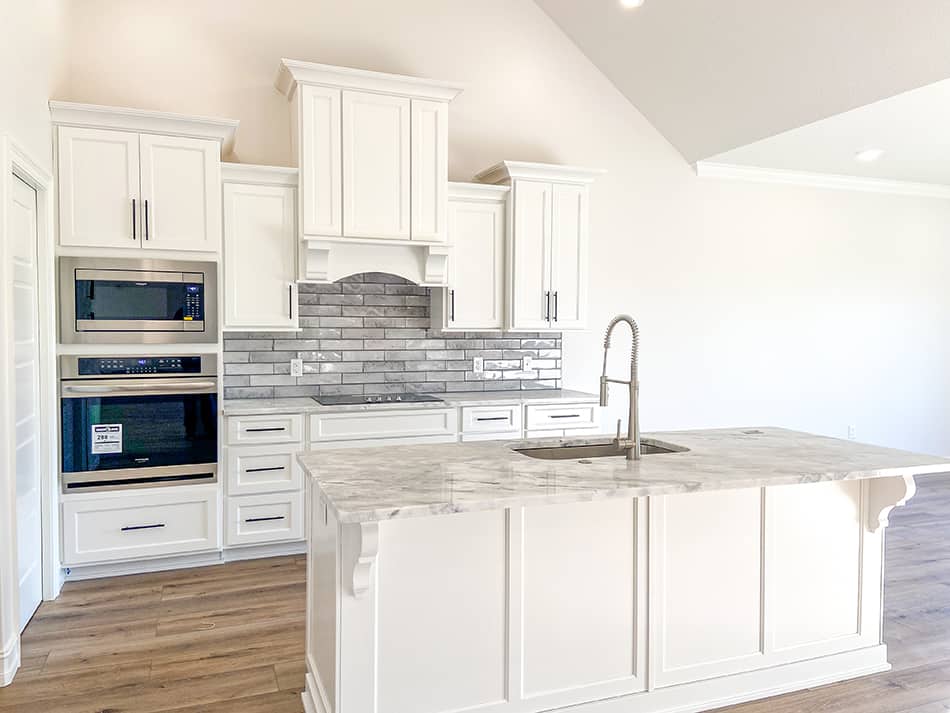 Kitchen: Kitchen Island of this 4-Bedroom,2126 Sq Ft Plan -193-1045