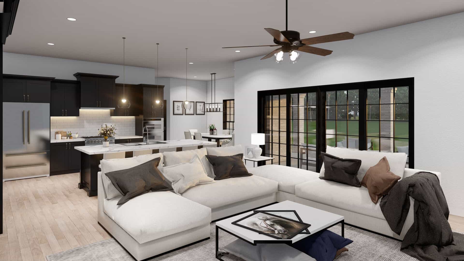 Great Room of this 5-Bedroom,3264 Sq Ft Plan -193-1059