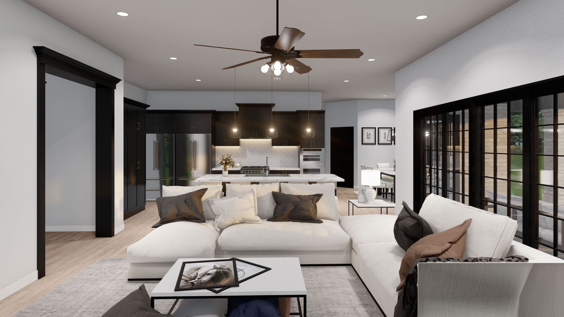 Great Room of this 5-Bedroom,3264 Sq Ft Plan -193-1059